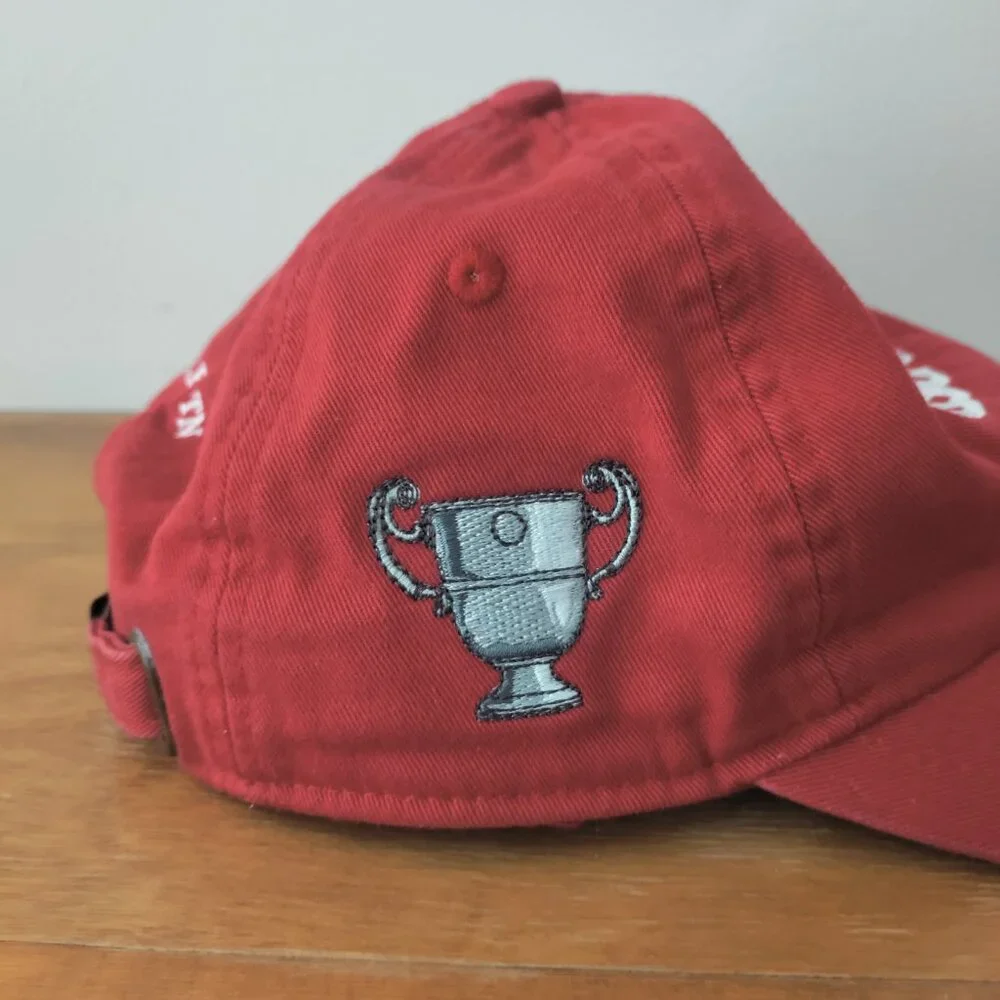Ahead USGA Hat 2015 Hillwood CC Adjustable Red Golf Classic Fit Women's Amateur - Picture 7 of 8
